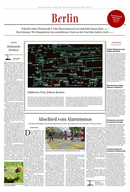 Berliner Zeitung 16.10.2019