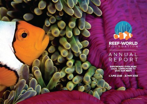 The Reef-World Foundation Annual Report 2018-19