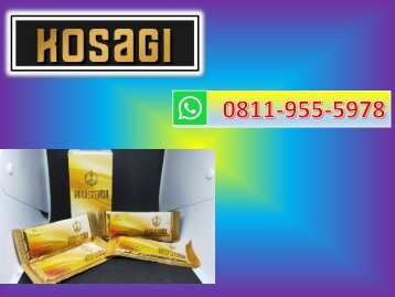 MENAKJUBKAN!!! CALL/WA 0811-9555-978 Suplemen Pria Perkasa KOSAGI Riau