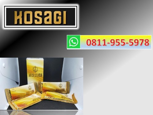 EKSLUSIF!!! CALL/WA 0811-9555-978 Suplemen Pria Perkasa KOSAGI Bengkalis