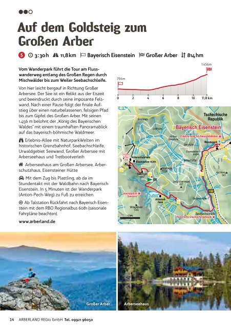 Wandertipps Bayerischer Wald - PocketGuide 2019