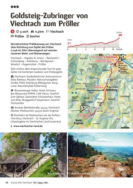 Wandertipps Bayerischer Wald - PocketGuide 2019