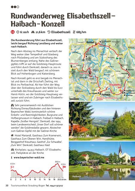 Wandertipps Bayerischer Wald - PocketGuide 2019