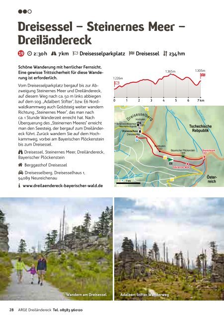 Wandertipps Bayerischer Wald - PocketGuide 2019