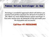 Famous Online Astrologer in Goa