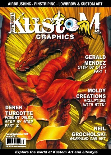 Pinstriping and Kustom Graphics Magazine Issue 75 FREE