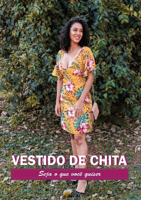 revista vestido de chita