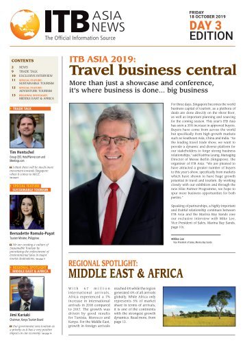 ITB Asia News 2019 Day 3 Edition