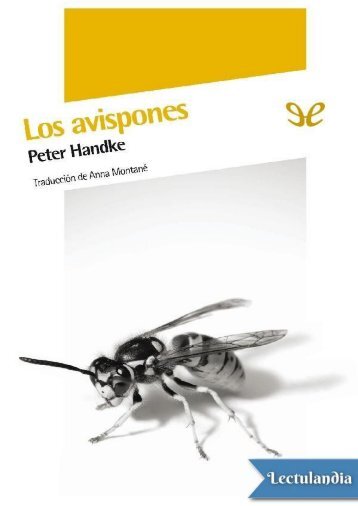 Los avispones - Peter Handke