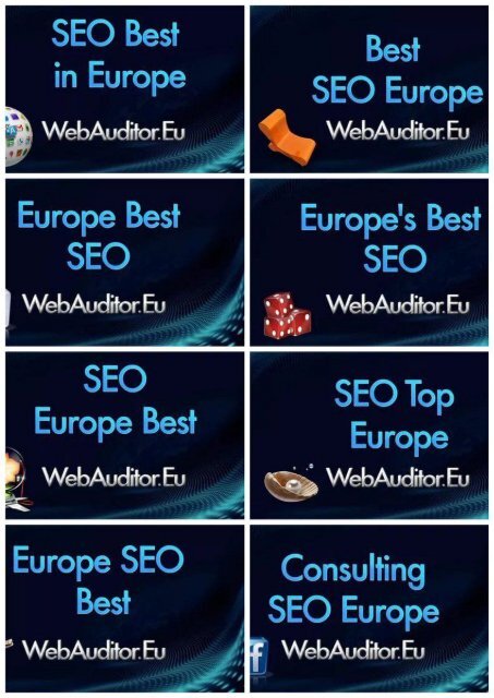 Best Search Marketing European Consulting  #EuropeanSearchMarketing #EuropeanSEO #WebAuditor.Eu for #EuropeanContentMarketing #EuropeanDigitalMarketing