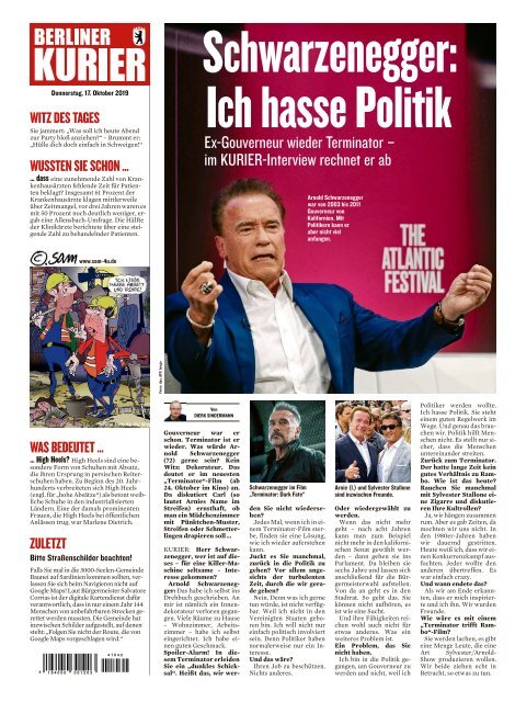 Berliner Kurier 17.10.2019