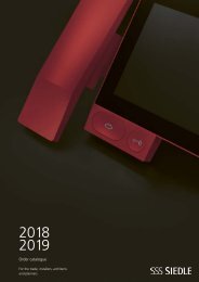 Siedle catalog_2018-2019