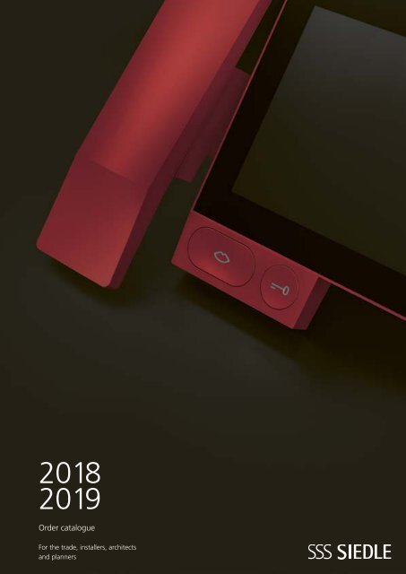 Siedle catalog_2018-2019