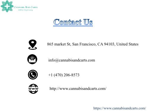 Buy Cannabis Online - Cannabis and Carts
