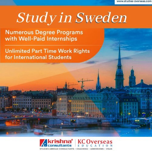 Choose Sweden to be your Study Abroad Destination