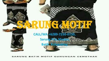 CALL/WA.+6289-7250-0150,Sarung Celana Anak,Tangerang,Batik  Kolopaking