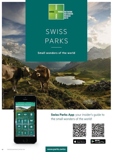 Switzerland Travel Centre - Summer Brochure 2020