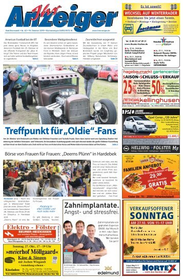 Ihr Anzeiger Bad Bramstedt 42 2019