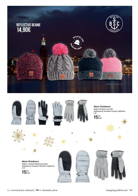 ***Tallinn-Helsinki, November-December 2019 Christmas Shopping Tallink