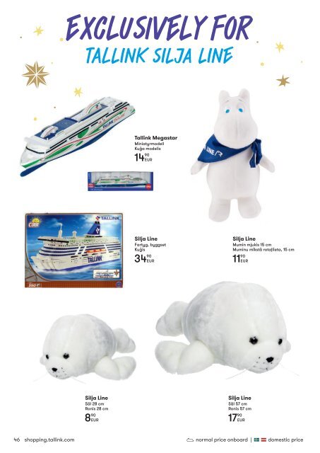 **Riga-Stockholm, November-December 2019 Christmas Shopping Tallink