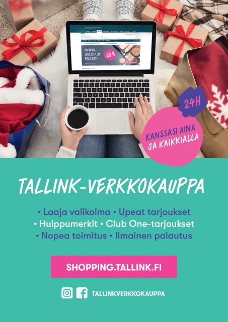 **Tallinn-Helsinki, November-December 2019 Christmas Shopping Tallink