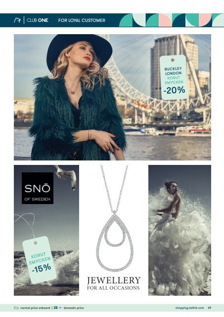 **Helsinki/Turku-Stockholm, November-December 2019 Christmas Shopping Silja Line