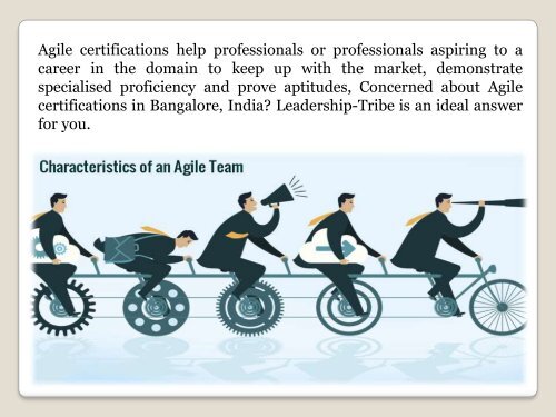 Top Agile Marketing Training and Certifications in Bangalore, India