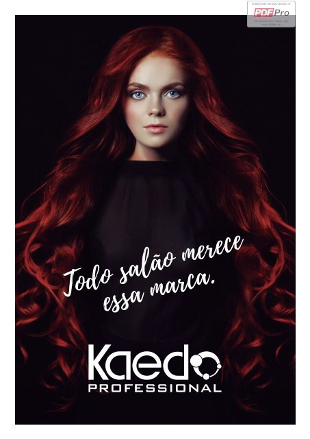 Catálogo Kaedo Professional 2019