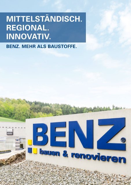 BENZ Unternehmensbroschüre_32Seiten
