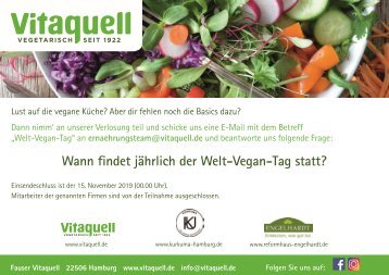 Vitaquell Gewinnspiel 