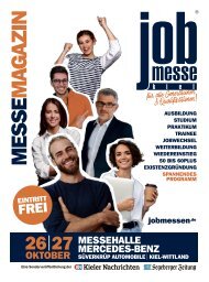 Der Messe-Magazin zur 12. jobmesse kiel 2019