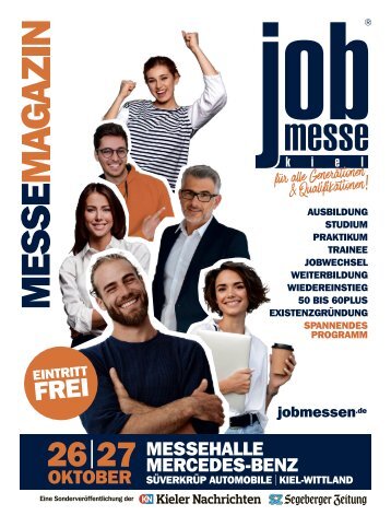 Der Messe-Magazin zur 12. jobmesse kiel 2019