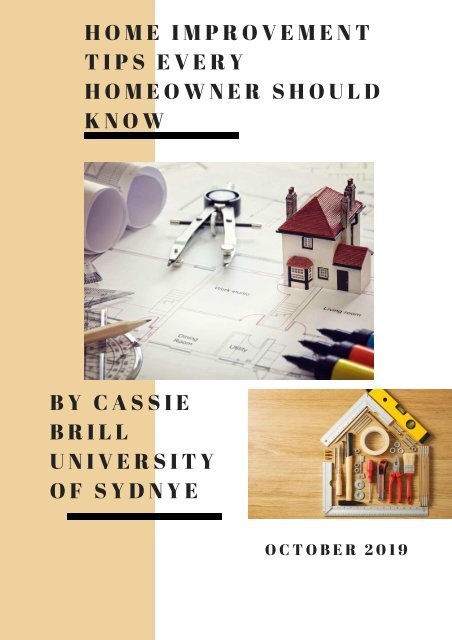 Home Improvement Tips Every Homeowner Should Know