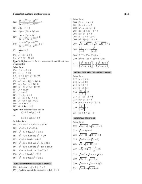 1.Algebra Booster 