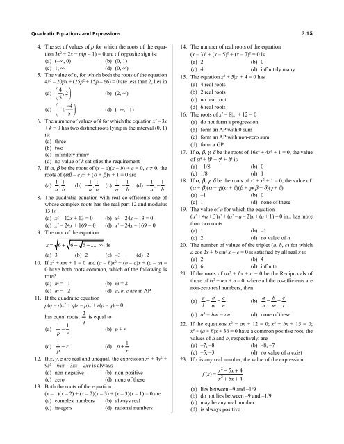 1.Algebra Booster 