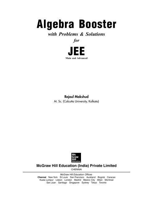 1.Algebra Booster 