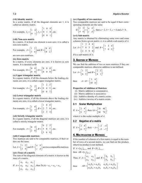 1.Algebra Booster 