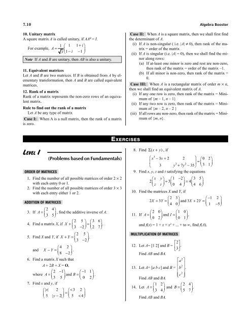 1.Algebra Booster 