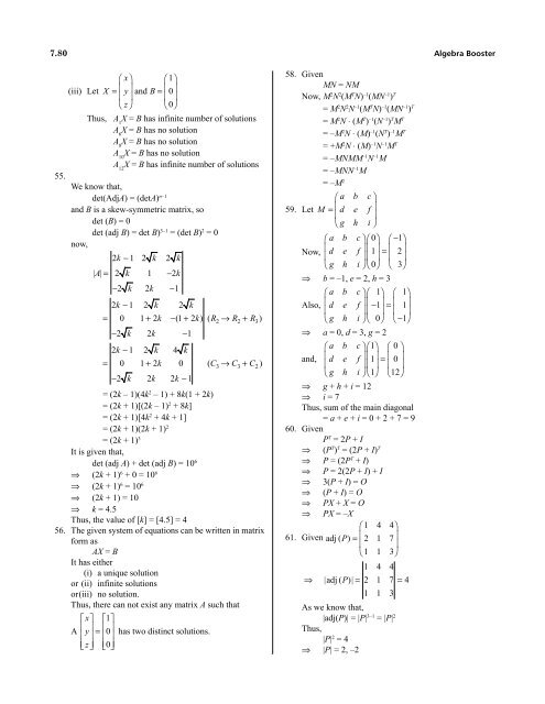 1.Algebra Booster 