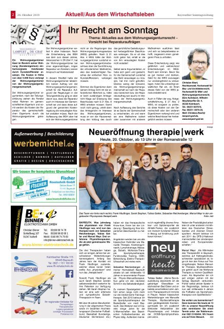 2019-10-20 Bayreuther Sonntagszeitung