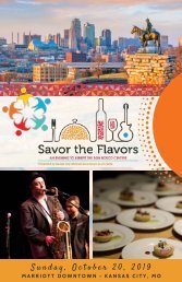 2019 Savor the Flavors Program