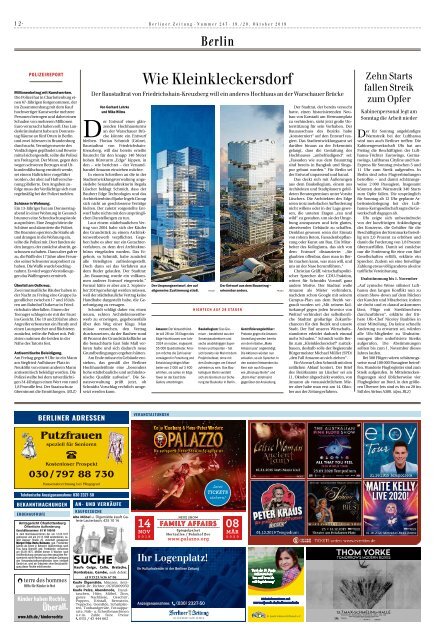 Berliner Zeitung 19.10.2019