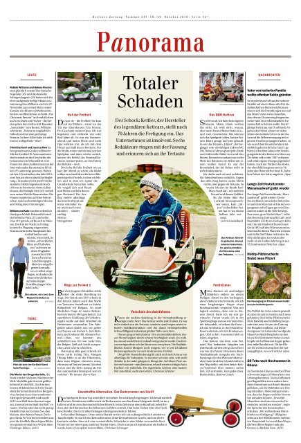 Berliner Zeitung 19.10.2019