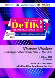 Perasmian Penutupan DeTIK 2019