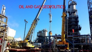 oil and gast geopolitics CONFLICT