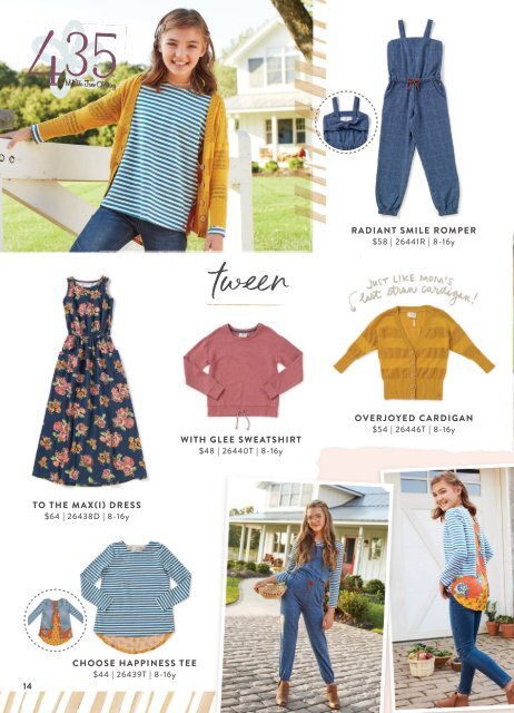 Matilda Jane by Joanna Gaines - December 2018 Lookbook