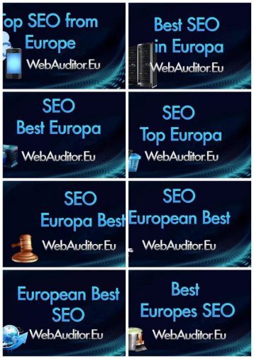 European Best Marketing #WebAuditor Eu Top Concept Consulting