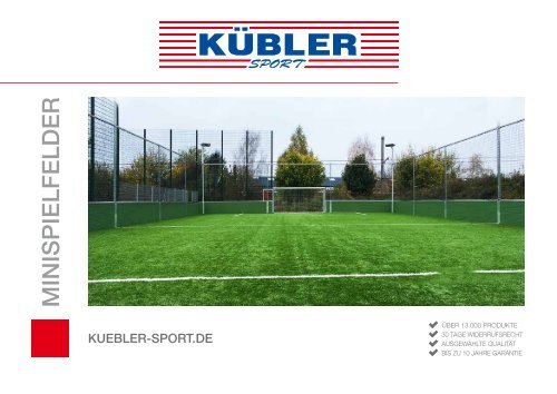 Kübler Sport Minispielfelder & Soccer Courts
