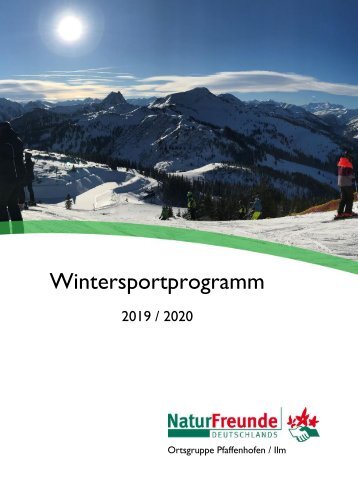 Wintersportprogramm 2019/2020