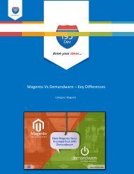 Magento vs Demandware